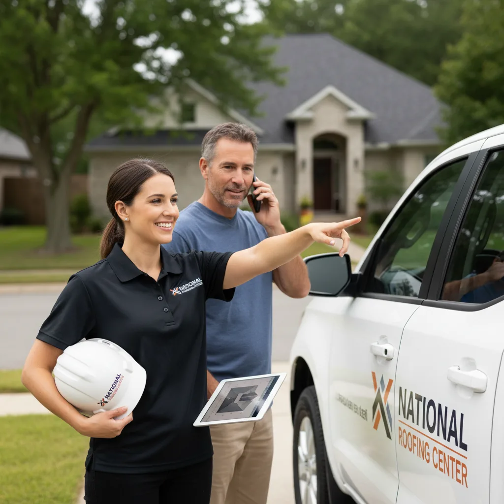 National Roofing Center customer support in Encino